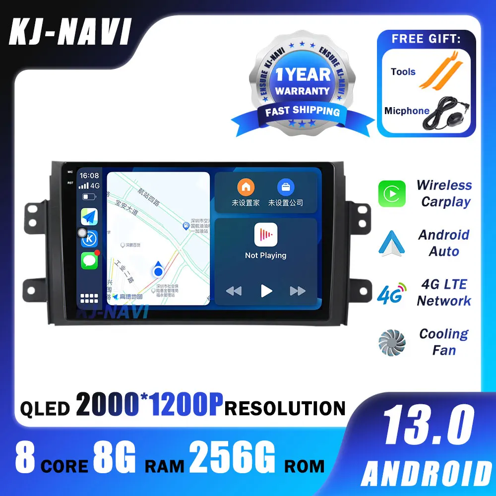 9 Inch For Suzuki SX4 2006-2014 Car Radio Multimedia Video Player GPS Navigation Stereo Android 13 4G BT Touchscreen Head Unit
9 Inch For Suzuki SX4 2006-2014 Car Radio Multimedia Video Player GPS Navigation Stereo Android 13 4G BT Touchscreen Head Unit