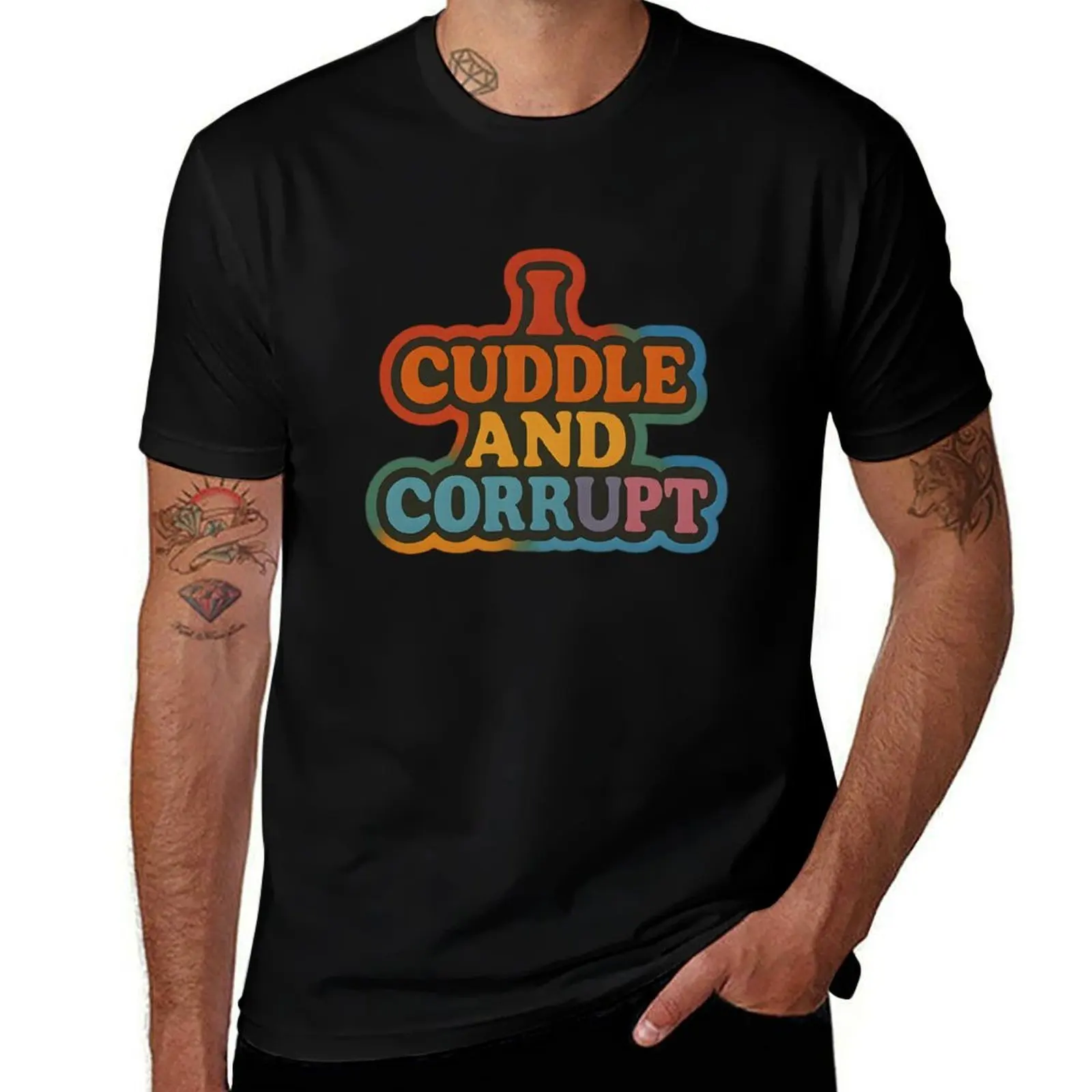 I Cuddle And Corrupt – Bold Pride Text T-Shirt graphics vintage t shirts oversized t shirt Short sleeve tee men
I Cuddle And Corrupt – Bold Pride Text T-Shirt graphics vintage t shirts oversized t shirt Short sleeve tee men