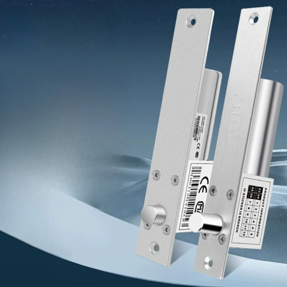 KOB Electric Control Lock Glass Door Embedded Electronic Access Control Lock Door Electric Plug-in Lock Concealed Installation
