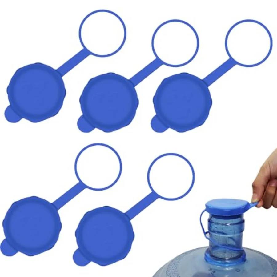 5Pcs 3 5 Gallon Water Jug Cap No Spill Silicone Water Jug Lid Reusable Silicone Replacement Gallon Caps with Strap Non Spill Le
5Pcs 3 5 Gallon Water Jug Cap No Spill Silicone Water Jug Lid Reusable Silicone Replacement Gallon Caps with Strap Non Spill Le