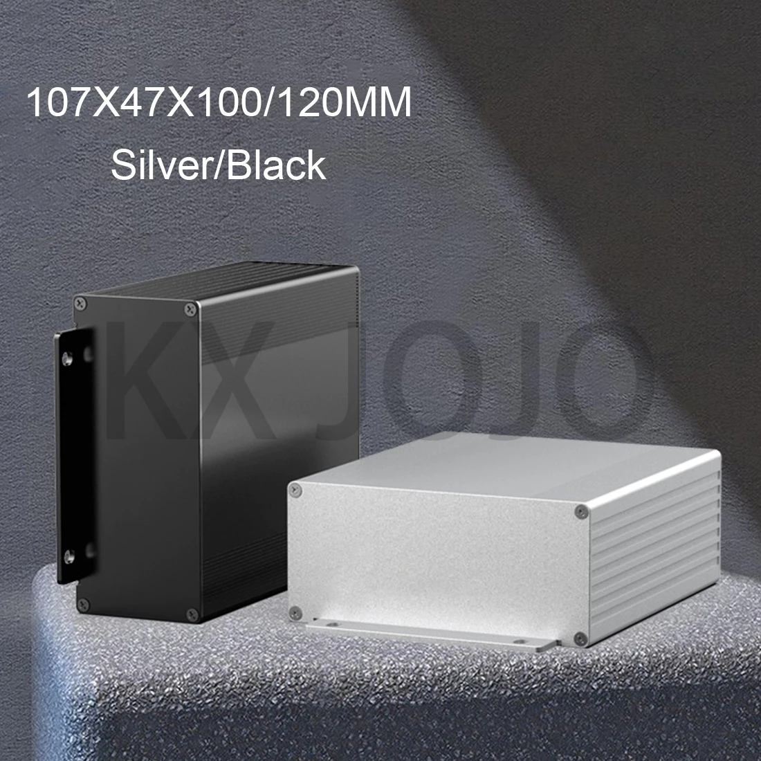 Aluminum Enclosure 107*47*100/120mm Split Case Silver/Grey Waterproof Box PCB DIY Instrument Electronic Project
Aluminum Enclosure 107*47*100/120mm Split Case Silver/Grey Waterproof Box PCB DIY Instrument Electronic Project