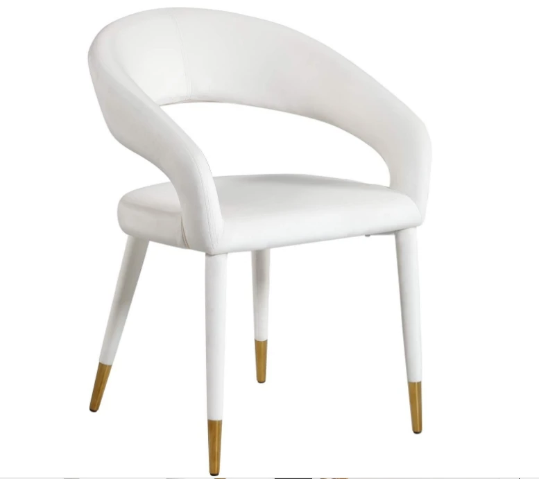 -ss New Designed Modern Style Upholstered Cream Velvet Gold Trim Accent Dining Chair for Home Hotel Restaurant
-ss New Designed Modern Style Upholstered Cream Velvet Gold Trim Accent Dining Chair for Home Hotel Restaurant