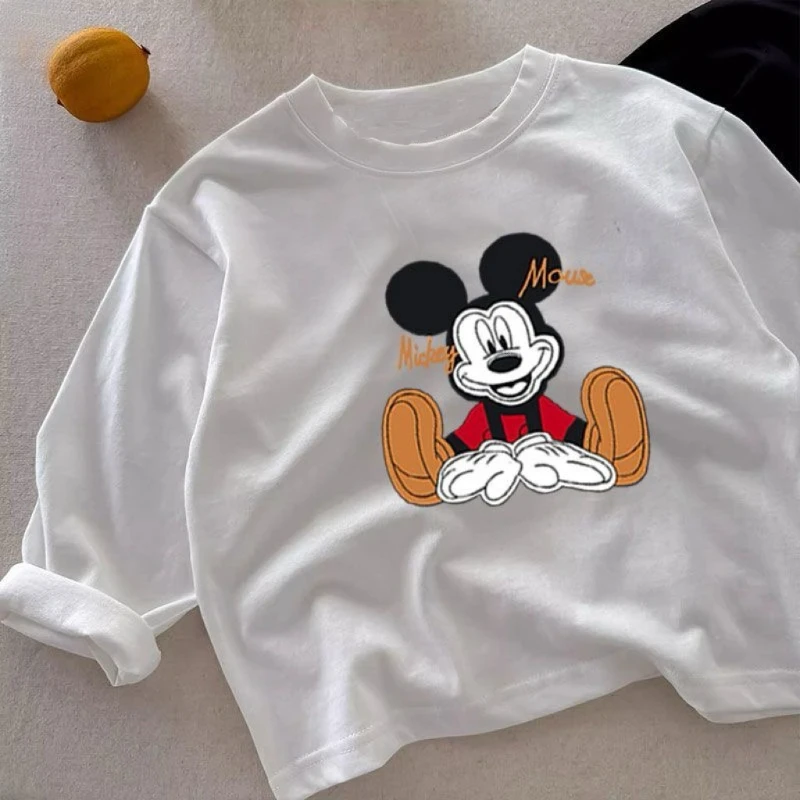 Mickey Kids Cotton Tee, Boys Long Sleeve Top Toddler Base Layer Cartoon Shirt New Arrival
Mickey Kids Cotton Tee, Boys Long Sleeve Top Toddler Base Layer Cartoon Shirt New Arrival