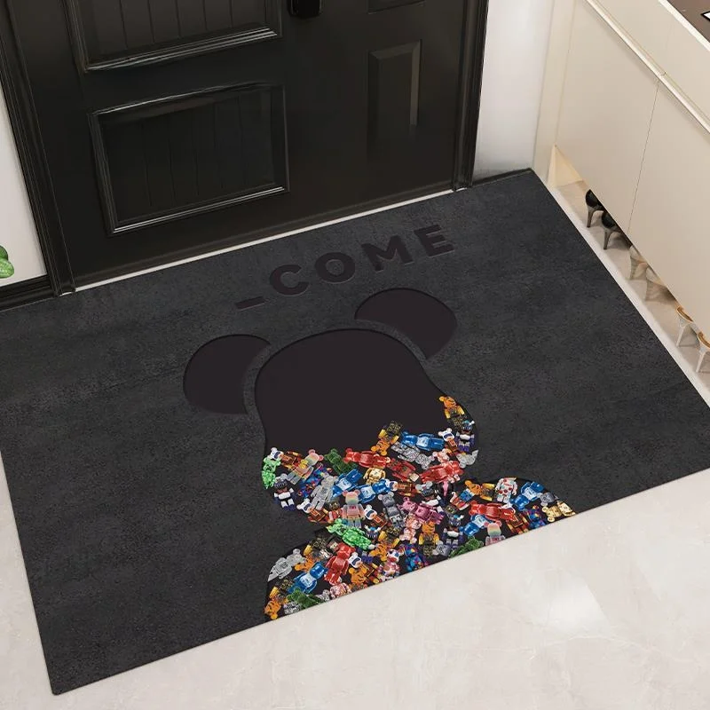 Modern Entrance Door Mat Anti-soil Easy to Clean Cusizable Size Entrance Rug Dustproof Wear-resistant Mixed Fiber Carpet
Modern Entrance Door Mat Anti-soil Easy to Clean Cusizable Size Entrance Rug Dustproof Wear-resistant Mixed Fiber Carpet