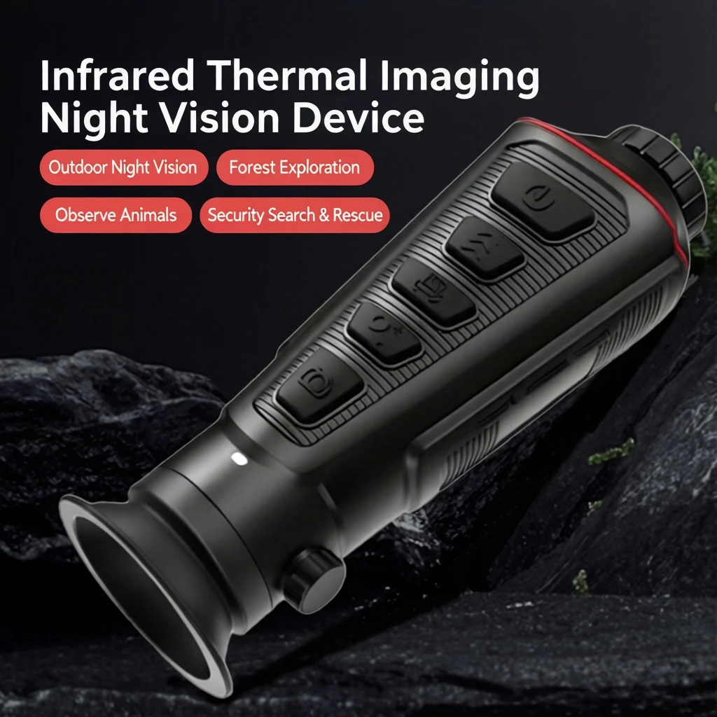 Handheld 25mm Lens Thermal Imaging Monocular/Night Vision/Wi-Fi/Manual Focus/384*288 Outdoor Infrared Hunting, Search & Rescue
Handheld 25mm Lens Thermal Imaging Monocular/Night Vision/Wi-Fi/Manual Focus/384*288 Outdoor Infrared Hunting, Search & Rescue