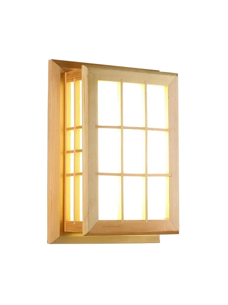 New Wall lamp and room tatami wall lamp bedroom room corridor balcony solid wood imitation parchment wall lamp
New Wall lamp and room tatami wall lamp bedroom room corridor balcony solid wood imitation parchment wall lamp