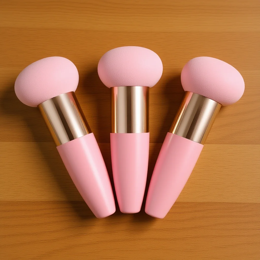 3Pcs Mushroom Head Makeup Sponge Handle Soft Foundation Powder Blush Applicator Set for Liquid and Dry
3Pcs Mushroom Head Makeup Sponge Handle Soft Foundation Powder Blush Applicator Set for Liquid and Dry