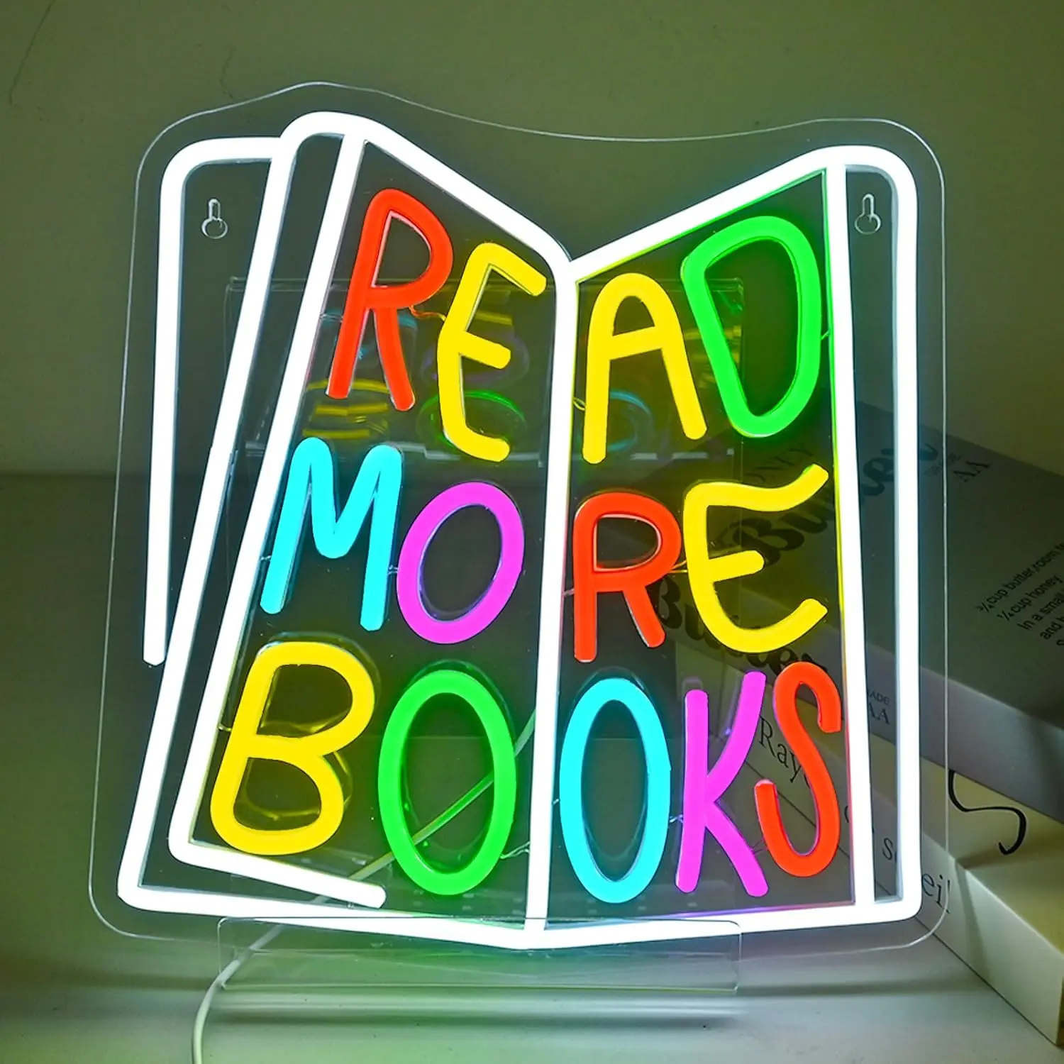 Read More Books Neon Signs for Wall Decor USB Dimmable LED Neon Light Sign for Store Kitchen Restaurant Home Bar Decor Gifts
Read More Books Neon Signs for Wall Decor USB Dimmable LED Neon Light Sign for Store Kitchen Restaurant Home Bar Decor Gifts
