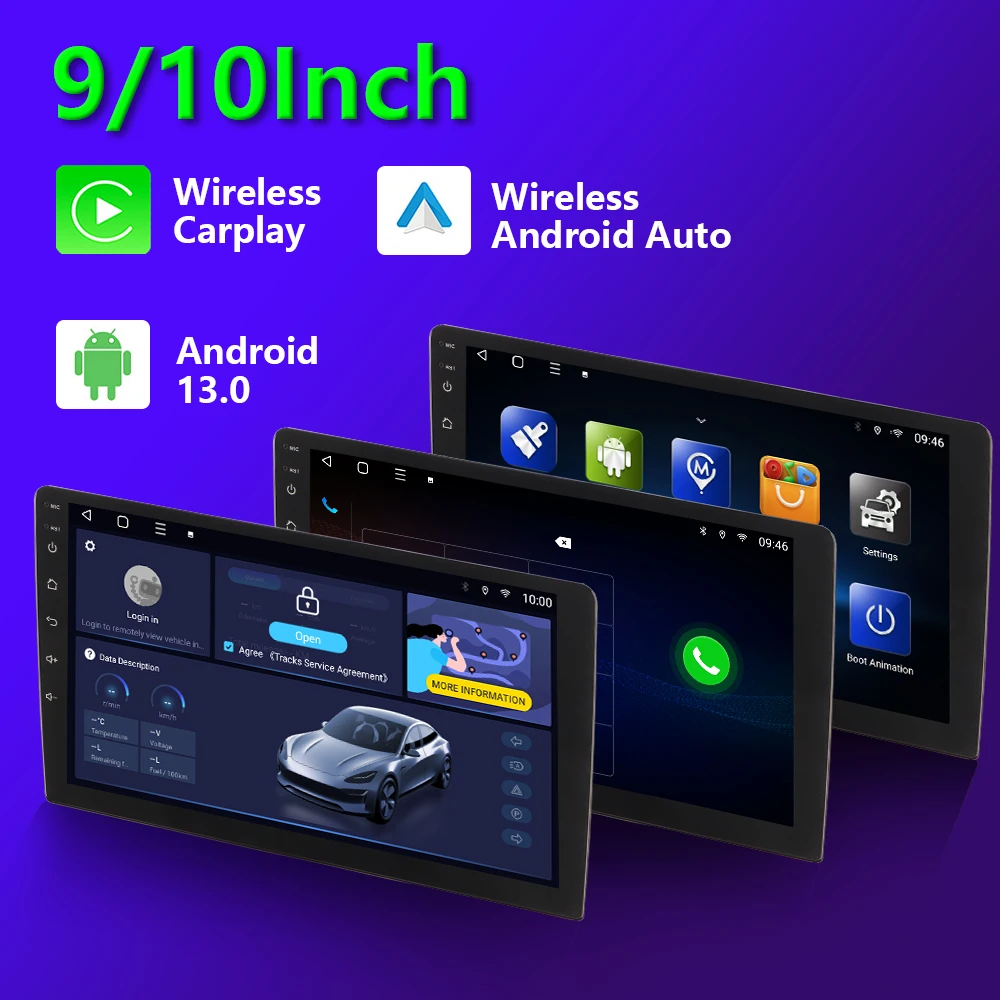BOSSCAR 2Din Car Radio Carplay Android12 Universal QLED FM GPS Player 7‘’9‘’10‘’HD BT Multimedia WIFI Touchscreen Auto Autoradio 
BOSSCAR 2Din Car Radio Carplay Android12 Universal QLED FM GPS Player 7‘’9‘’10‘’HD BT Multimedia WIFI Touchscreen Auto Autoradio