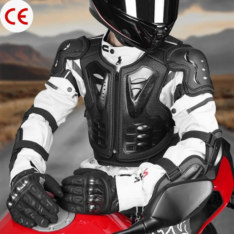 Off‑Road Motorcycle Armor Vest for Adult Men, Anti‑Fall Anti‑Collision Chest Back Knee Elbow Protective Riding Safety Gear
Off‑Road Motorcycle Armor Vest for Adult Men, Anti‑Fall Anti‑Collision Chest Back Knee Elbow Protective Riding Safety Gear