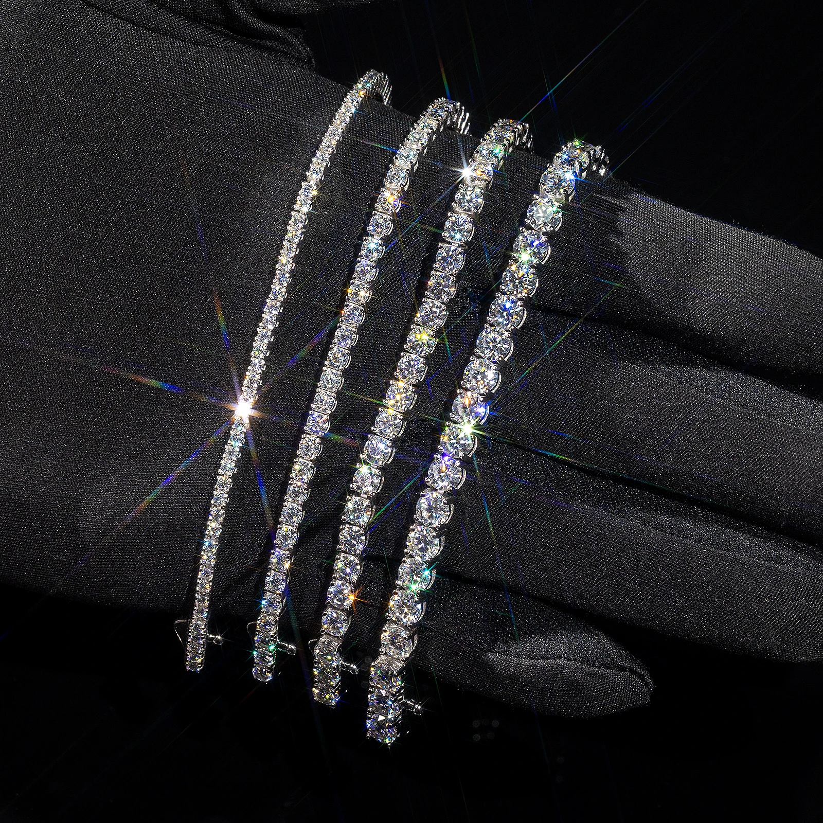 3mm 4mm Vvs Moissanite Chain 925 Sterling Silver White Gold Plated Women Men Gra Certified Mossanite Lab Diamond Tennis Bracelet
3mm 4mm Vvs Moissanite Chain 925 Sterling Silver White Gold Plated Women Men Gra Certified Mossanite Lab Diamond Tennis Bracelet
