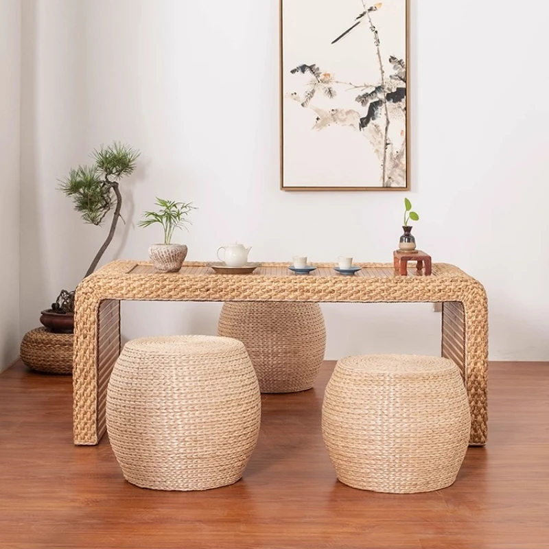 Японский табурет для обуви из ротанга, татами, напольный пуфик для прихожей, круглый диван, сиденье, низкопрофильный журнальный столик, табуреты для гостиной
Японский табурет для обуви из ротанга, татами, напольный пуфик для прихожей, круглый диван, сиденье, низкопрофильный журнальный столик, табуреты для гостиной