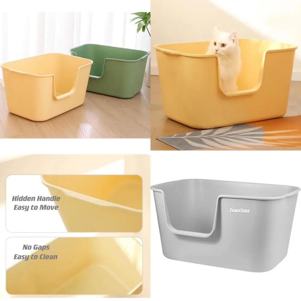 Большой серый лоток для нескольких кошек с высокими бортиками, защита от разбрызгивания, простая сборка, 24.6Д x 16.9Ш x 13В (дюймы)
Большой серый лоток для нескольких кошек с высокими бортиками, защита от разбрызгивания, простая сборка, 24.6Д x 16.9Ш x 13В (дюймы)