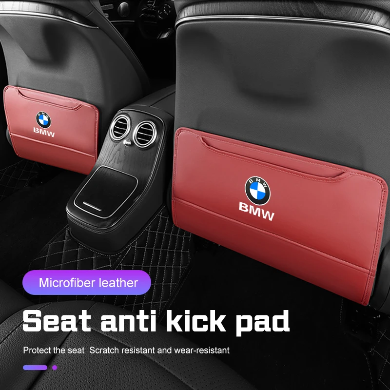 PU Leather Car Anti-kick Pad With Storage Bag For BMW F40 F80 G30 G20 G32 1 3 5 6 7 Series X1X3X4 X5X6X7 Backseat Protector Pads
PU Leather Car Anti-kick Pad With Storage Bag For BMW F40 F80 G30 G20 G32 1 3 5 6 7 Series X1X3X4 X5X6X7 Backseat Protector Pads