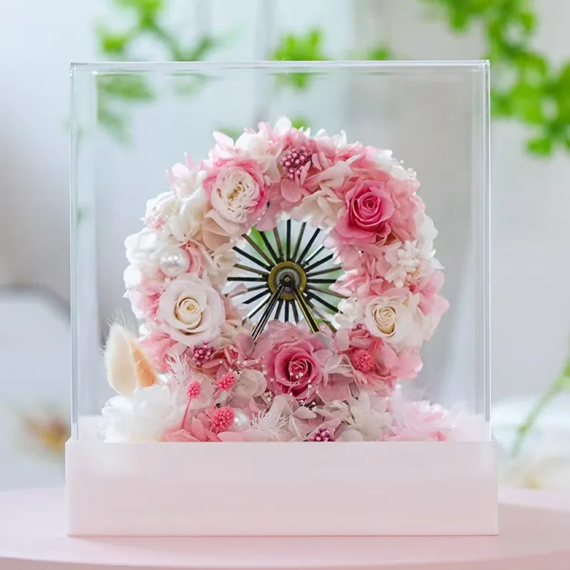 Luxury Ferris wheel Real Flowers Box Preserved Fresh Flower Birthday Wedding Gifts
Luxury Ferris wheel Real Flowers Box Preserved Fresh Flower Birthday Wedding Gifts