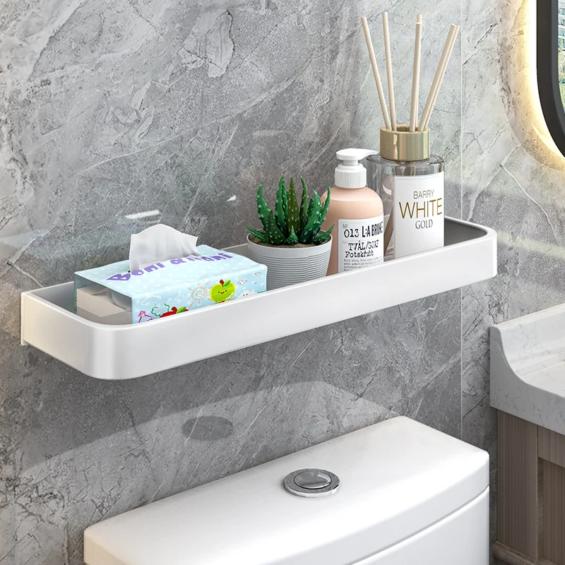 White Bathroom Shelf Shampoo Holder Kitchen Storage Rack Bathroom Hardware Space Aluminum Shower Room Accessory
White Bathroom Shelf Shampoo Holder Kitchen Storage Rack Bathroom Hardware Space Aluminum Shower Room Accessory