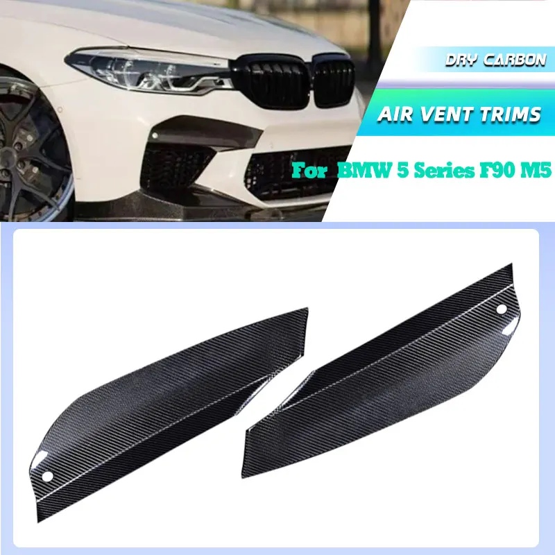Prepreg Dry Carbon Car Front Fog Light Trims for BMW 5 Series F90 M5 2018-2020 Front Up Splitters Cupwings Flaps Body Kits FRP
Prepreg Dry Carbon Car Front Fog Light Trims for BMW 5 Series F90 M5 2018-2020 Front Up Splitters Cupwings Flaps Body Kits FRP