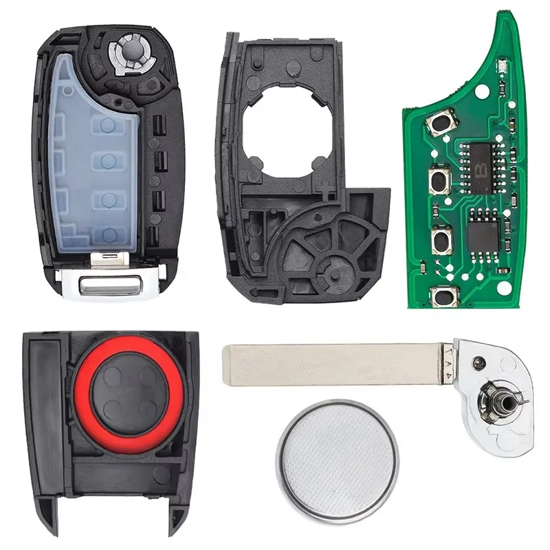 KEYECU Flip Remote Car Key With 4 Buttons 433MHz 4D60 Chip for Kia Optima 2016 2017 2018 2019 2020 Fob 95430-D4010 SY5JFRGE04
KEYECU Flip Remote Car Key With 4 Buttons 433MHz 4D60 Chip for Kia Optima 2016 2017 2018 2019 2020 Fob 95430-D4010 SY5JFRGE04
