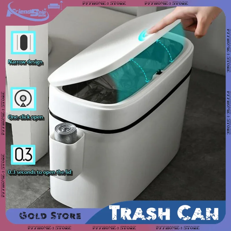 12л мусорный бак большой емкости с крышкой, водонепроницаемая мусорная корзина с узким швом, ванная комната, спальня, офис, кухонные аксессуары
12л мусорный бак большой емкости с крышкой, водонепроницаемая мусорная корзина с узким швом, ванная комната, спальня, офис, кухонные аксессуары