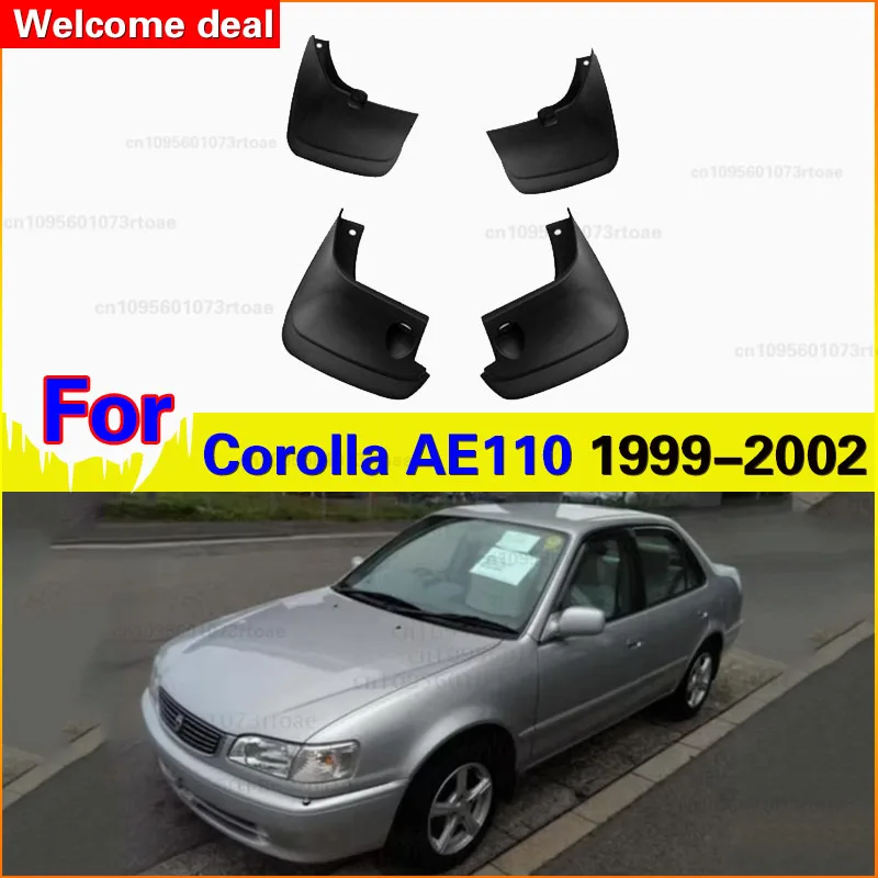 For Toyota Corolla AE110 1999 2000 2001 2002 Splash Guards Mudguards Front Rear Mud Flaps
For Toyota Corolla AE110 1999 2000 2001 2002 Splash Guards Mudguards Front Rear Mud Flaps