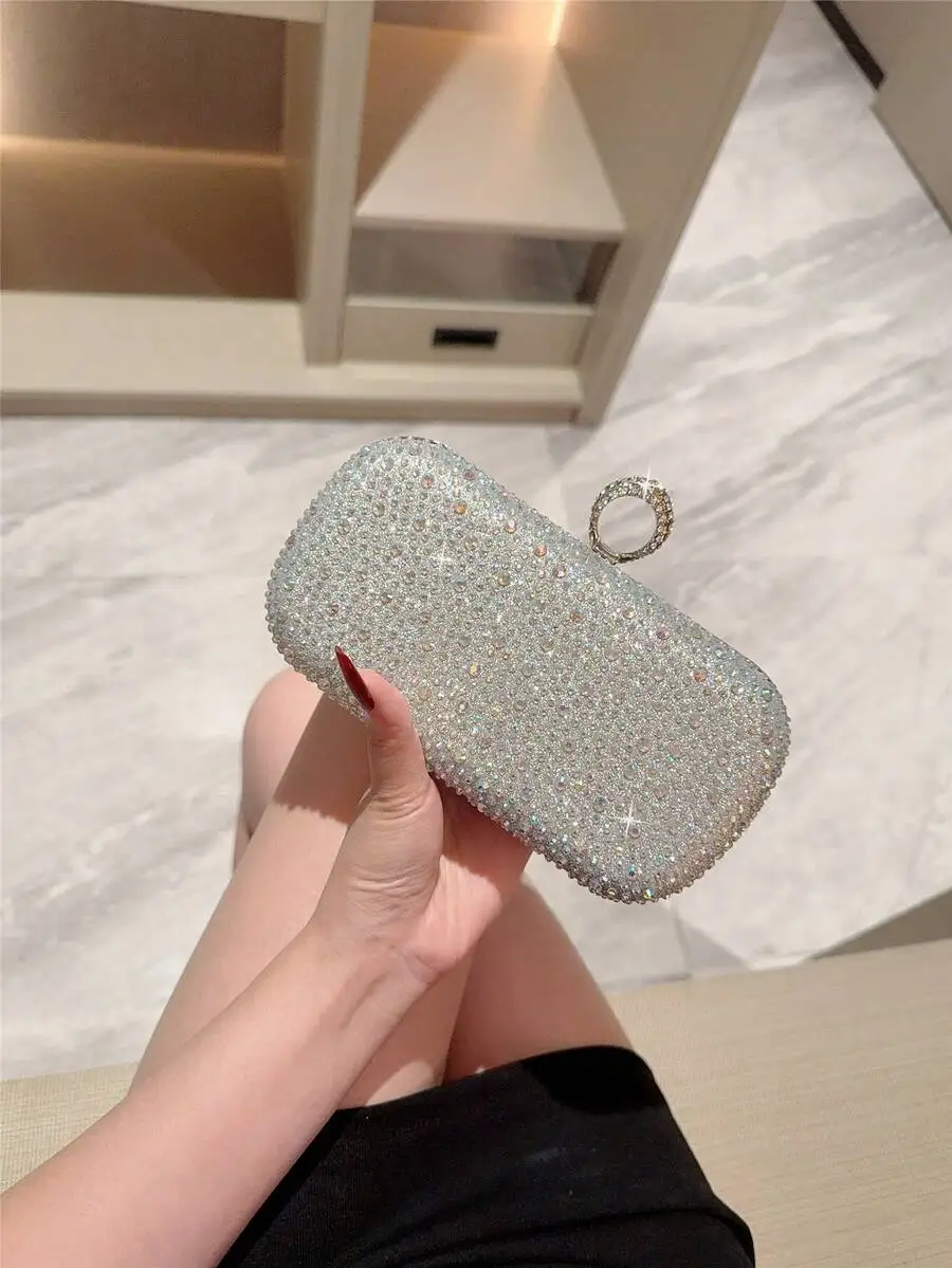 Elegant Rhinestone Clutch Bag For Evening Party Wedding Formal Occasion Women
Elegant Rhinestone Clutch Bag For Evening Party Wedding Formal Occasion Women