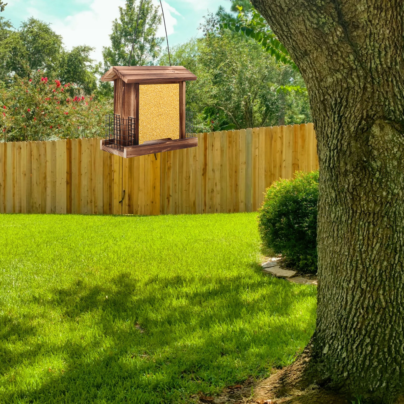 Decoration Bird House Feeder Small Feeders for Outdoors The Birds outside Decorative Garden
Decoration Bird House Feeder Small Feeders for Outdoors The Birds outside Decorative Garden