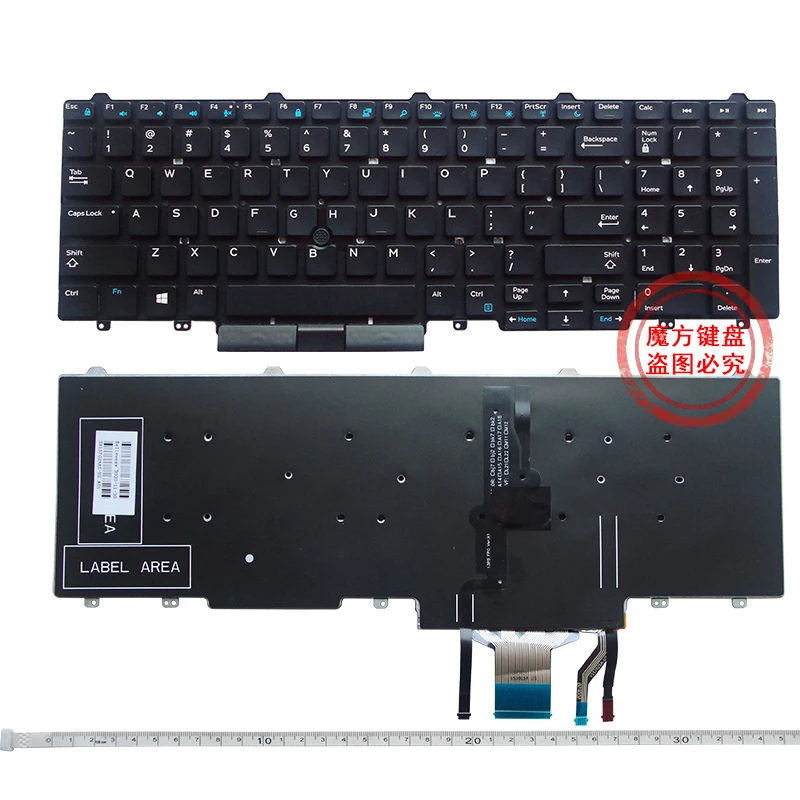 Клавиатура US для подсветки Dell Latitude E5550 E5570 E5580 E5590 M3510 M7510 M7720 M7520 3510 7510 7710 7720 7520 P53F
Клавиатура US для подсветки Dell Latitude E5550 E5570 E5580 E5590 M3510 M7510 M7720 M7520 3510 7510 7710 7720 7520 P53F