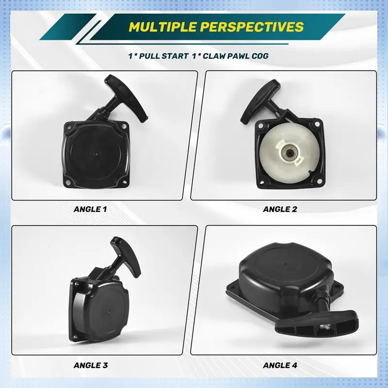 NEW-Recoil Pull Starter With Claw Pawl Cog For 33Cc 43Cc 47Cc 49Cc 50Cc Pocket Dirt Bike Scooter Chopper ATV
NEW-Recoil Pull Starter With Claw Pawl Cog For 33Cc 43Cc 47Cc 49Cc 50Cc Pocket Dirt Bike Scooter Chopper ATV