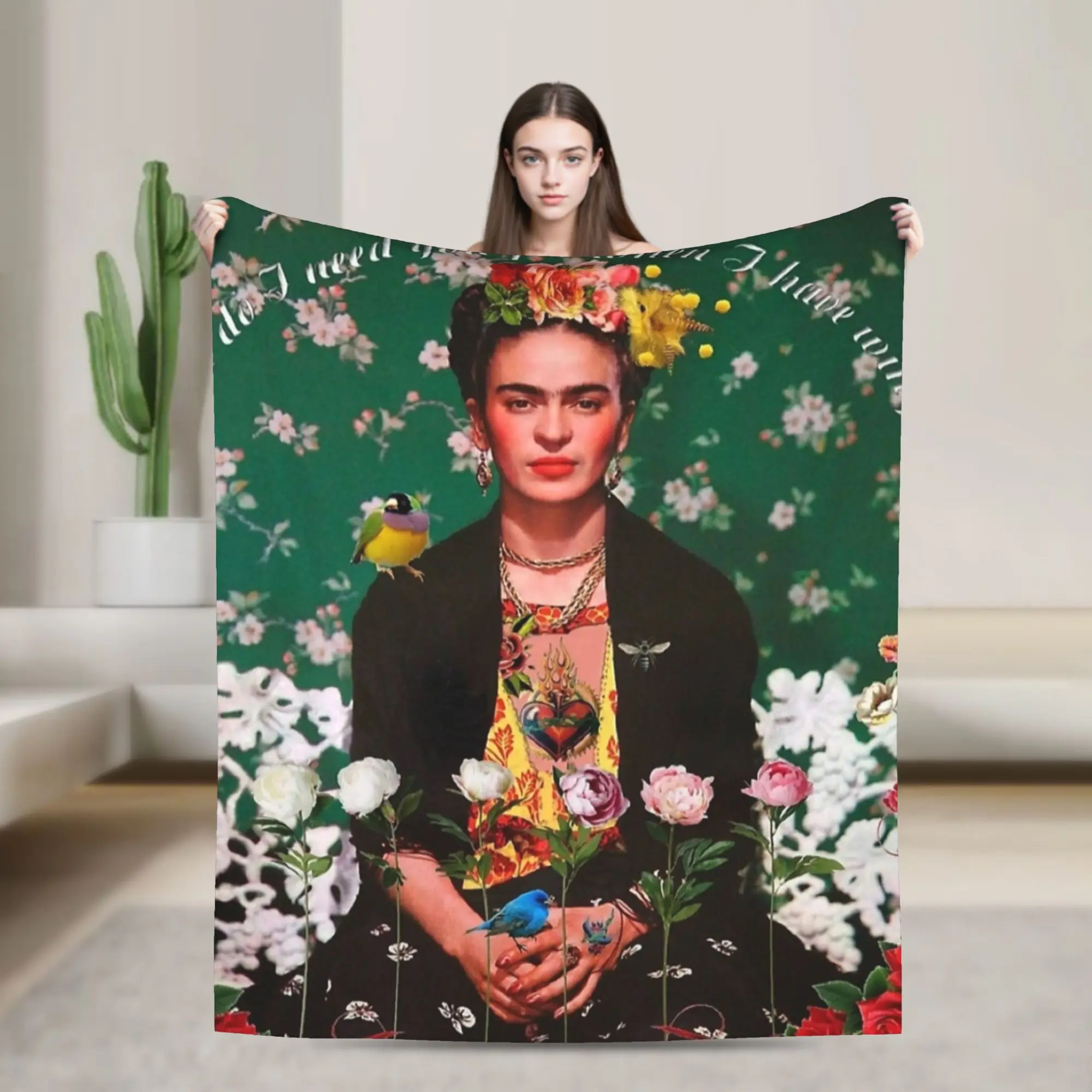 F-Frida K-Kahlo Mexican Artist Blankets Flannel Funny Warm Throw Blankets for Home Decoration,
F-Frida K-Kahlo Mexican Artist Blankets Flannel Funny Warm Throw Blankets for Home Decoration,