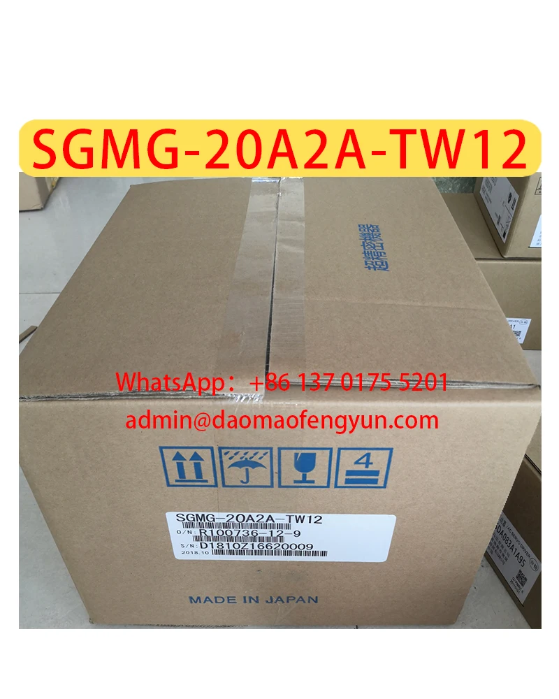 SGMG-20A2A-TW12 Совершенно новый серводвигатель, SGMG 20A2A TW12, быстрая доставка
SGMG-20A2A-TW12 Совершенно новый серводвигатель, SGMG 20A2A TW12, быстрая доставка