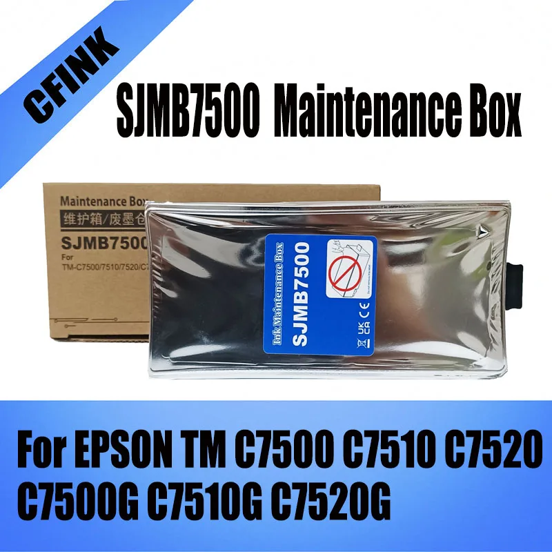 SJMB7500 sjmb7500 Maintenance Box For Epson TM-C7500 C7510G C7520G Printer
SJMB7500 sjmb7500 Maintenance Box For Epson TM-C7500 C7510G C7520G Printer