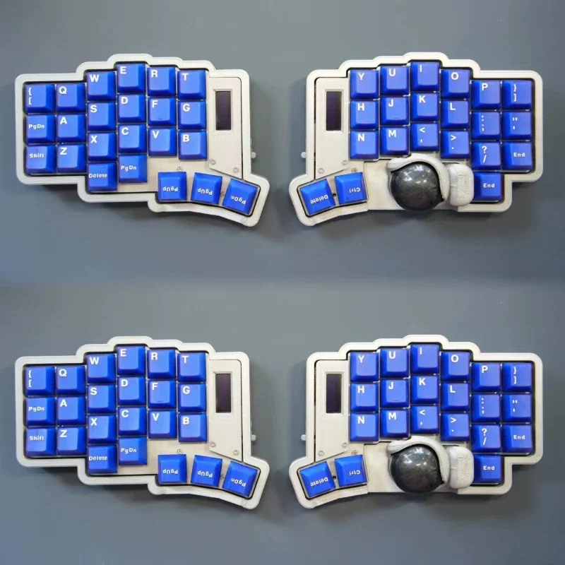 NEW Trackball 44 Split Keyboard Ergonomic Custom Hot Swap ZMK Dual Mode Bluetooth Wireless/type-c Split Mechanical Keyboards Kit
NEW Trackball 44 Split Keyboard Ergonomic Custom Hot Swap ZMK Dual Mode Bluetooth Wireless/type-c Split Mechanical Keyboards Kit