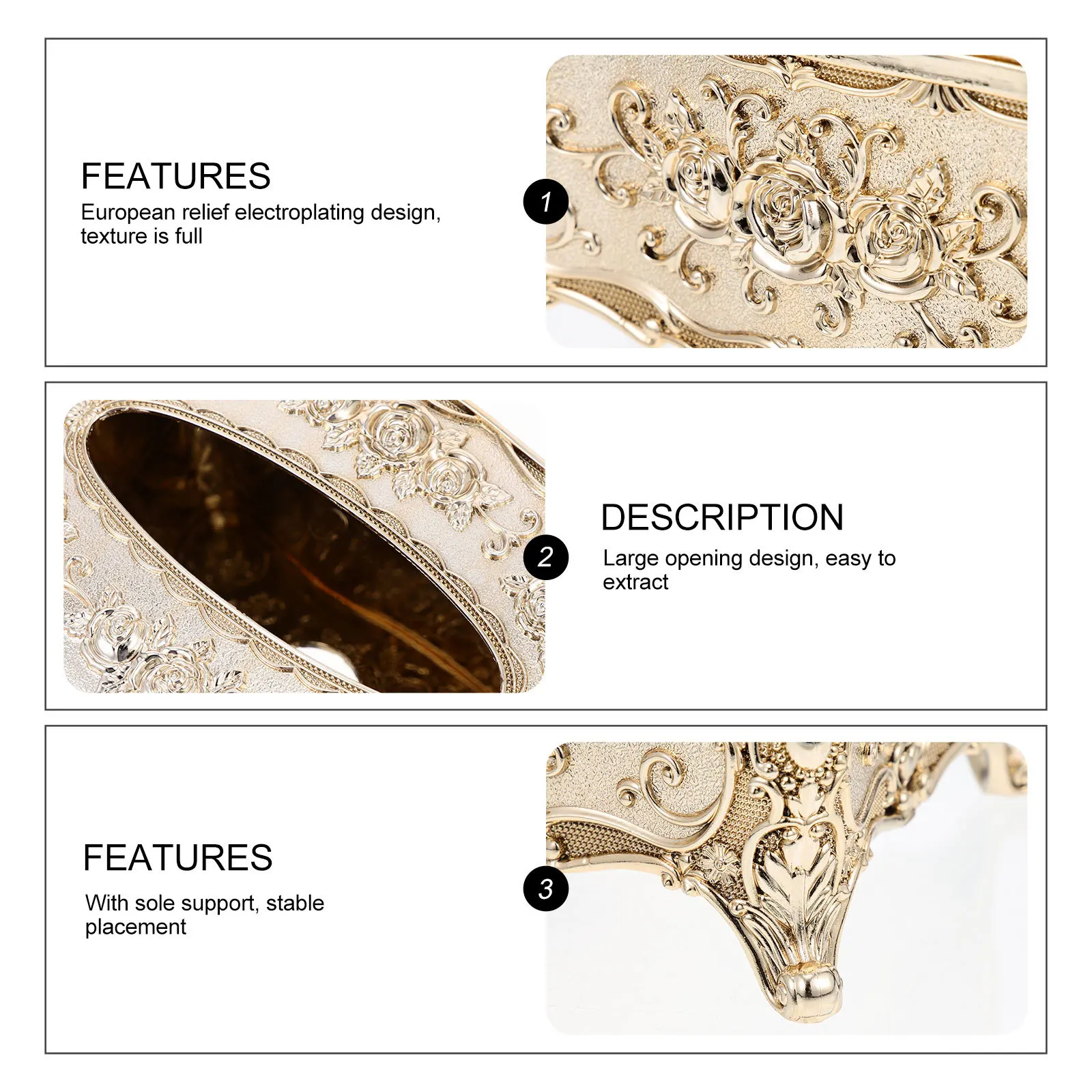 Vintage Tissue Box Holder High-Grade Acrylic Construction Fade-Resistant Decorative Cover for Home Office Living Room Use
Vintage Tissue Box Holder High-Grade Acrylic Construction Fade-Resistant Decorative Cover for Home Office Living Room Use