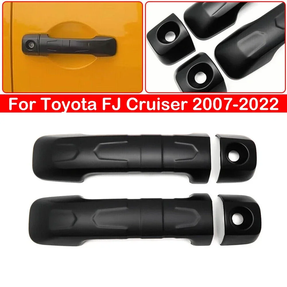 For Toyota FJ Cruiser 2007-2022 2021 Black Car Exterior Outer Door Handle Moulding Cover Trim Sticker Frame Decor Accessories X
For Toyota FJ Cruiser 2007-2022 2021 Black Car Exterior Outer Door Handle Moulding Cover Trim Sticker Frame Decor Accessories X