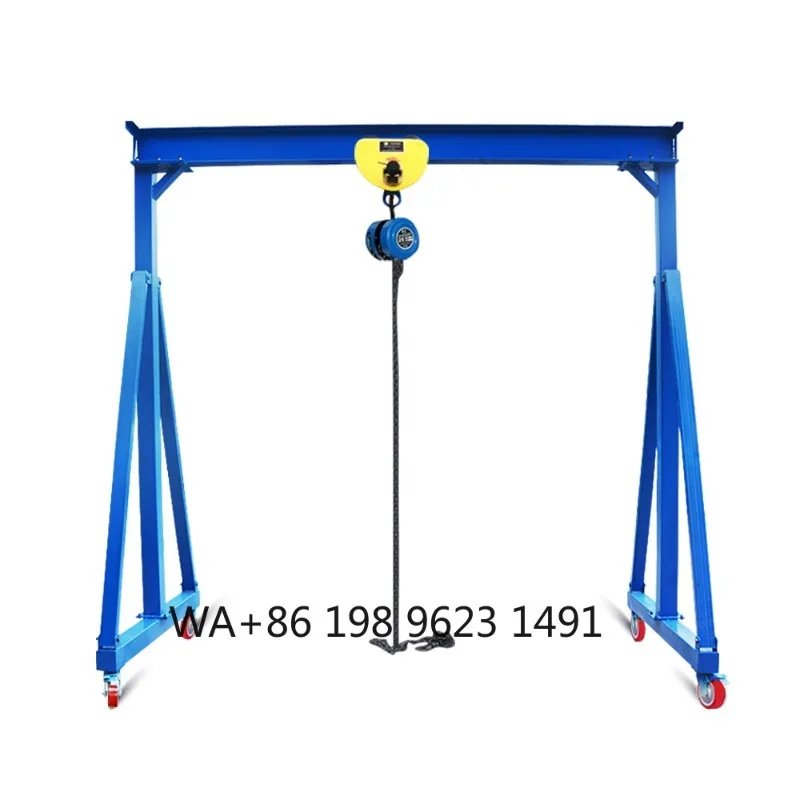 0.3-0.5 Ton Portable Mini Mobile Gantry Crane Industrial Lifting Equipment For Warehouse Workshop Construction
0.3-0.5 Ton Portable Mini Mobile Gantry Crane Industrial Lifting Equipment For Warehouse Workshop Construction