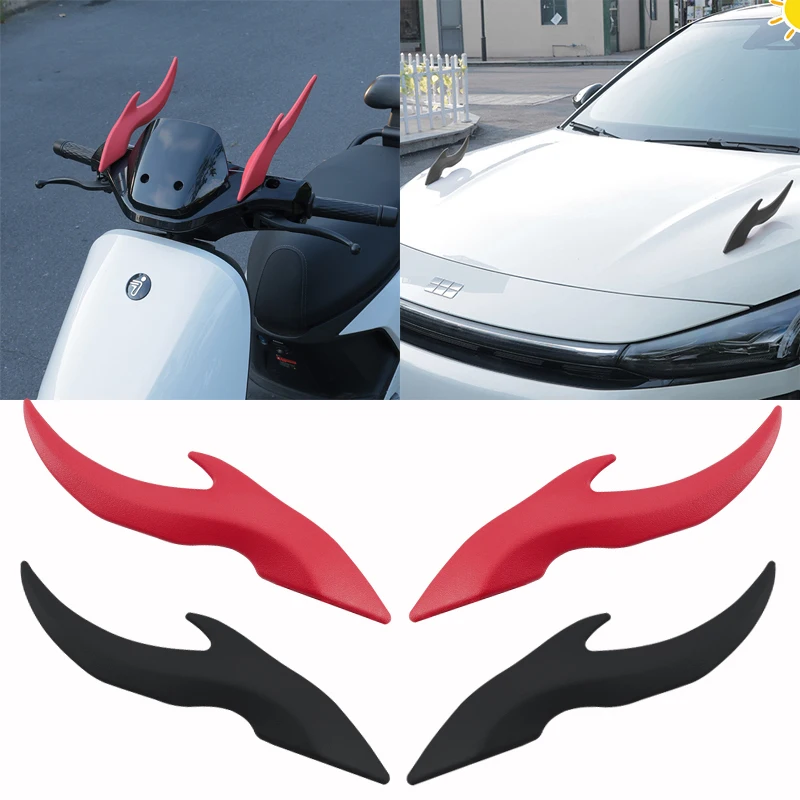2pcs Car Roof Decoration Horns Sticker Auto 3D Dragon Horns Decoration Elasticity Silicone Horns Easy To Find Car In The Parking
2pcs Car Roof Decoration Horns Sticker Auto 3D Dragon Horns Decoration Elasticity Silicone Horns Easy To Find Car In The Parking