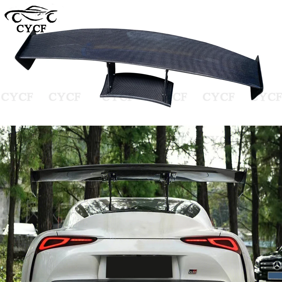 For Toyota Supra A90 Vrs Style High Quality Carbon Fiber Material Rear Trunk Spoiler Lip Wings FRP Car Styling
For Toyota Supra A90 Vrs Style High Quality Carbon Fiber Material Rear Trunk Spoiler Lip Wings FRP Car Styling