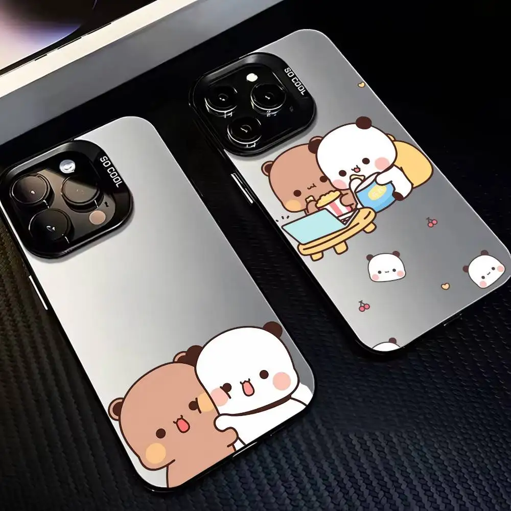 Cute D-DUDU B-BUBU Phone Case For iPhone17 16 15 14 13 12 Pro Max Grey Black Matte Laser Metallic Aurora Funda
Cute D-DUDU B-BUBU Phone Case For iPhone17 16 15 14 13 12 Pro Max Grey Black Matte Laser Metallic Aurora Funda