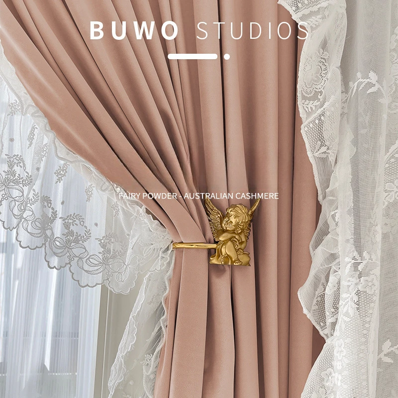 American Light Luxury Lace Gauze Curtains for Living Room Bedroom Pink Velvetbay Windows
American Light Luxury Lace Gauze Curtains for Living Room Bedroom Pink Velvetbay Windows