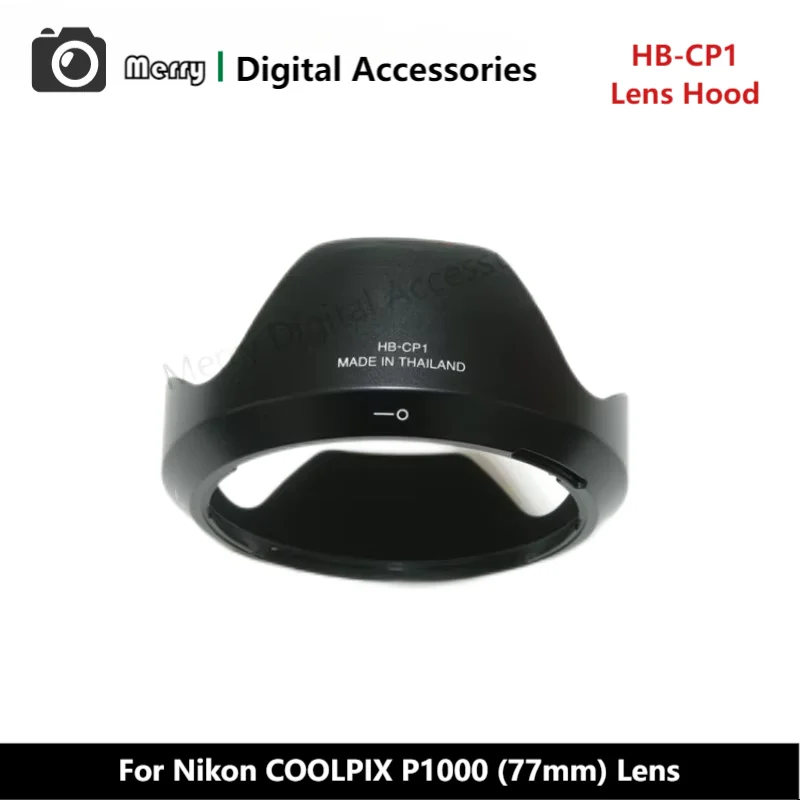 Новая оригинальная передняя бленда HB-CP1 для объектива Nikon COOLPIX P1000 (77 мм)
Новая оригинальная передняя бленда HB-CP1 для объектива Nikon COOLPIX P1000 (77 мм)