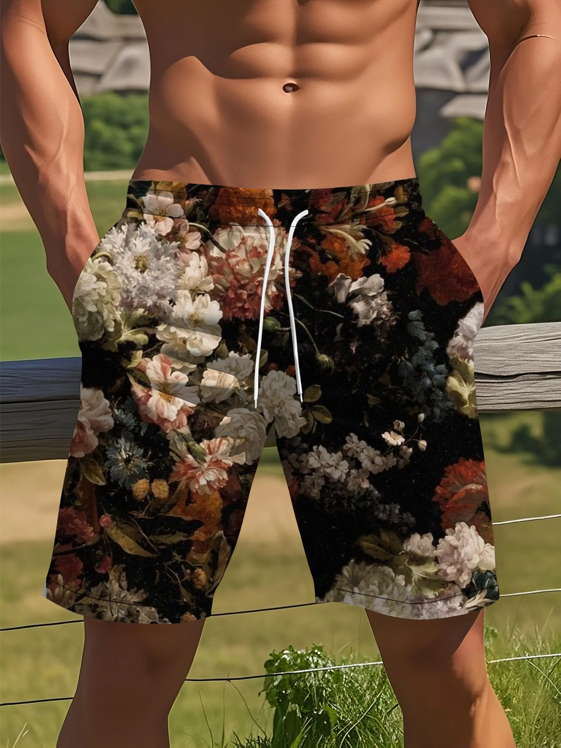 2026 Summer New Style Men's Shorts - 3D Trendy Floral Pattern Print - Casual Fashionable Street Style - Comfortable Lightweight
2026 Summer New Style Men's Shorts - 3D Trendy Floral Pattern Print - Casual Fashionable Street Style - Comfortable Lightweight