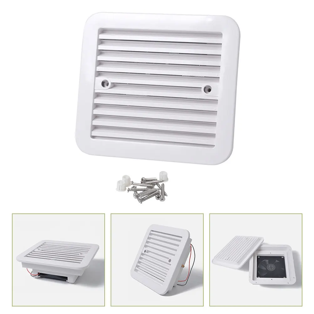 12V Rv Exhaust Fan Silent Low-Profile ABS Ventilation Fan for Bathroom Shower Kitchen Garage High-Flow Quiet Air Vent
12V Rv Exhaust Fan Silent Low-Profile ABS Ventilation Fan for Bathroom Shower Kitchen Garage High-Flow Quiet Air Vent