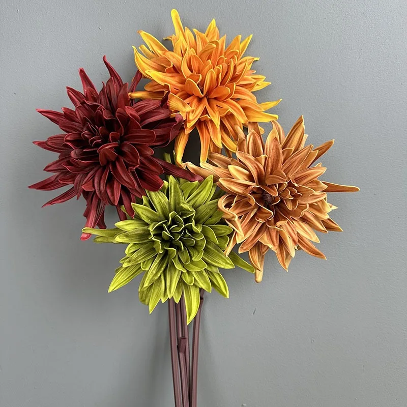 5Pc Artificial Moisturizing PU Dahlia Flower Wedding Table Decoration Fake Dahlia Home Decor Accessories Party Photography Props
5Pc Artificial Moisturizing PU Dahlia Flower Wedding Table Decoration Fake Dahlia Home Decor Accessories Party Photography Props