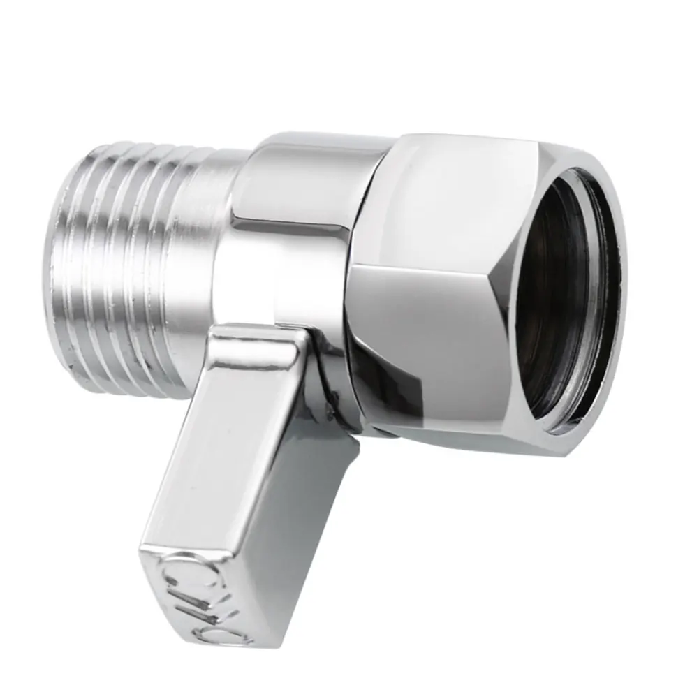 Chrome Solid Brass Shower Shut Off Valve G1/2 Water Flow Control For Handheld Head Bathroom Plumbing Fixture
Chrome Solid Brass Shower Shut Off Valve G1/2 Water Flow Control For Handheld Head Bathroom Plumbing Fixture
