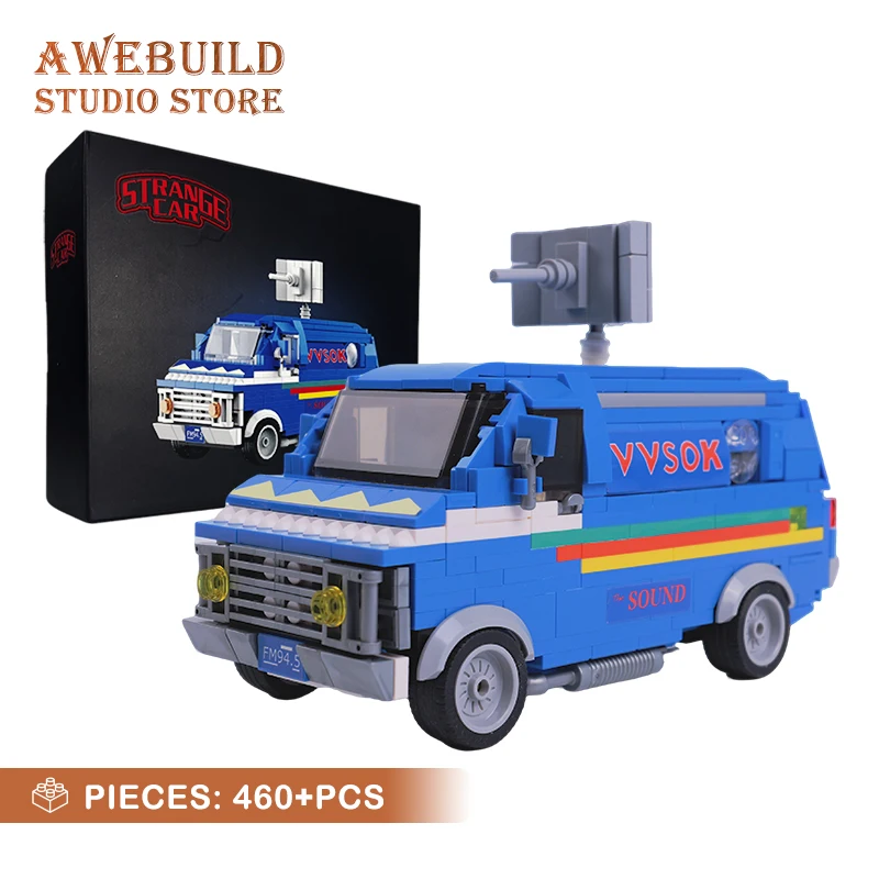 Vintage Sci-Fi Van Building Bricks 3D Model Classic 80s TV Mystic Car MOC Bricks Mystery Town Retro Vehicle DIY Toys Friend Gift
Vintage Sci-Fi Van Building Bricks 3D Model Classic 80s TV Mystic Car MOC Bricks Mystery Town Retro Vehicle DIY Toys Friend Gift