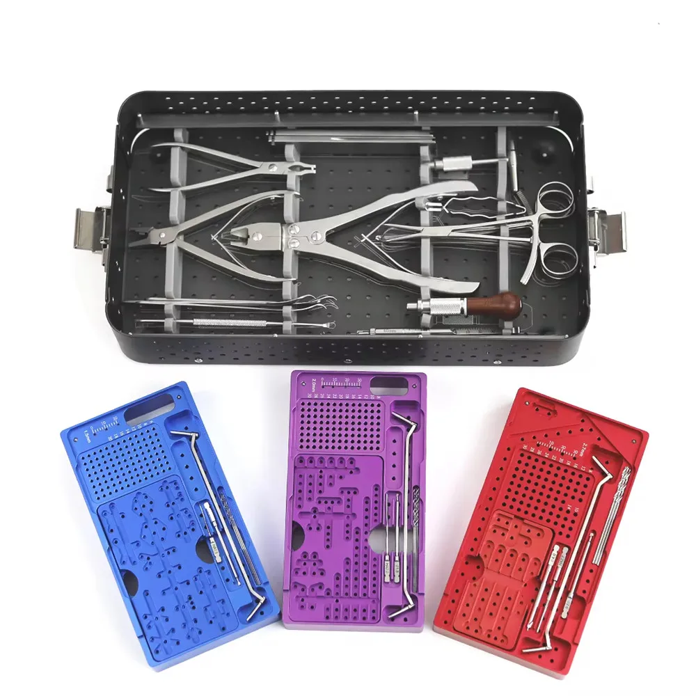 Orthopedic Mini Fragment Instruments Plate and Screw Implant Locking Plate Sets For Finger Palm pet surgical instrument
Orthopedic Mini Fragment Instruments Plate and Screw Implant Locking Plate Sets For Finger Palm pet surgical instrument