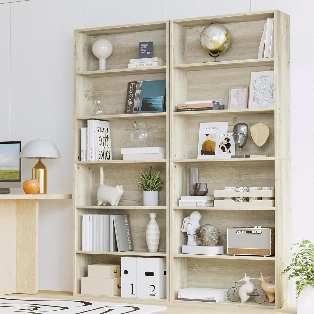 Книжные полки и книжные шкафы IRONCK, набор из 2 напольных 6-х ярусных полков для хранения, книжный шкаф высотой 70 дюймов для домашнего офиса
Книжные полки и книжные шкафы IRONCK, набор из 2 напольных 6-х ярусных полков для хранения, книжный шкаф высотой 70 дюймов для домашнего офиса