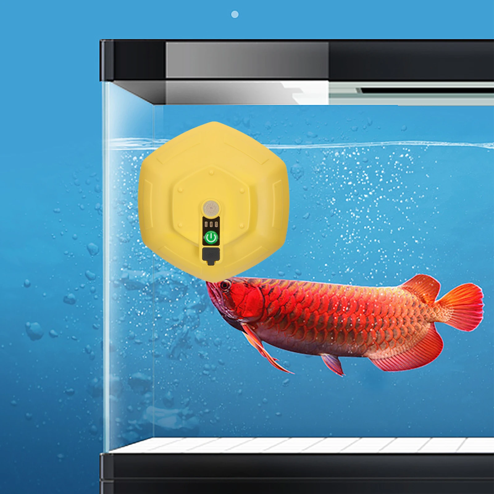 Floating & Rechargeable Bait Bucket Aerator IPX7 Waterproof Portable Aerator for Live Bait Buckets & Fish Tanks 5-30 Gallons
Floating & Rechargeable Bait Bucket Aerator IPX7 Waterproof Portable Aerator for Live Bait Buckets & Fish Tanks 5-30 Gallons