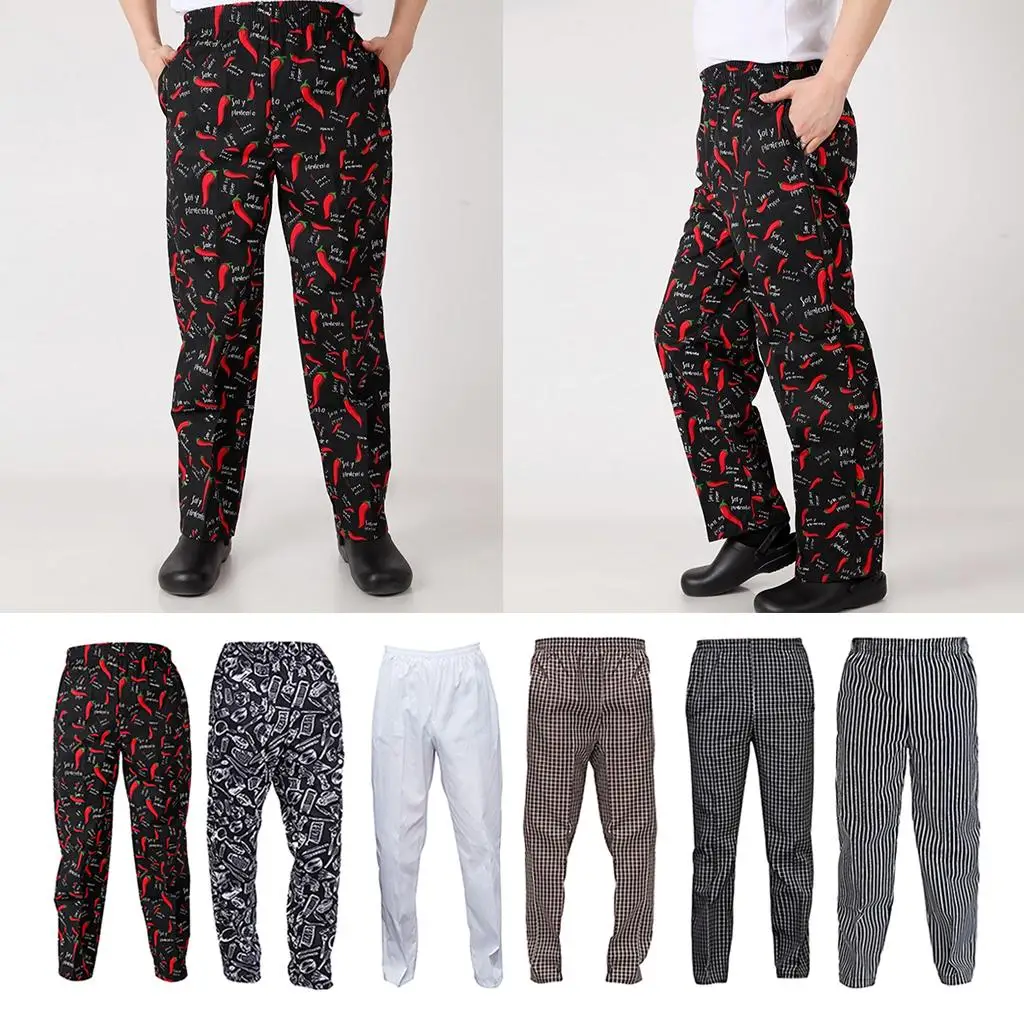 Unisex Chef Pants Comfortable Baggy Waiter Trousers for Restaurant Hotel Kitchen Uniform
Unisex Chef Pants Comfortable Baggy Waiter Trousers for Restaurant Hotel Kitchen Uniform