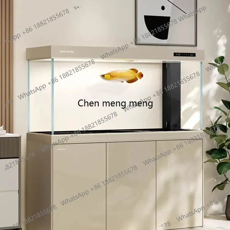 Aquarium fish tank, living room, household medium and large aquarium bottom filter, simple and modern, ultra-white glass
Aquarium fish tank, living room, household medium and large aquarium bottom filter, simple and modern, ultra-white glass